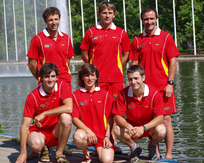 Equipo olímpico de slalom- La Seu de Urgell