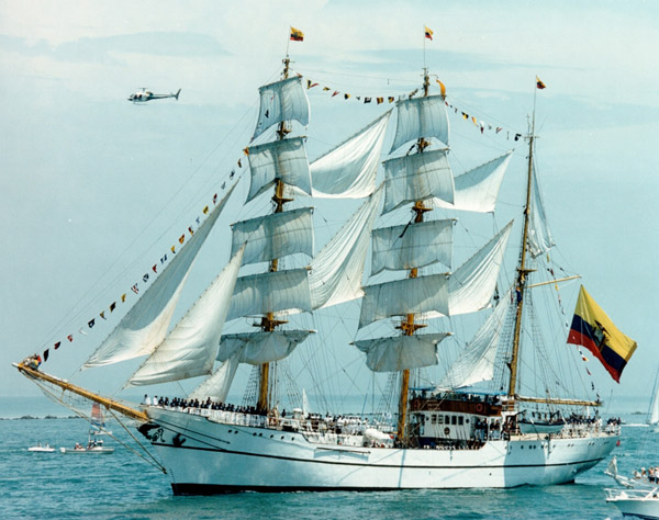 El Guayas, buque escuela Euatoriano - Barcos de Vela - Veleros p38419