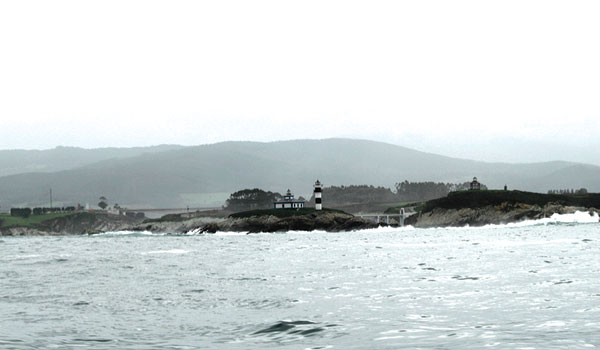 Faro de Isla Pancha. Ría de Ribadeo