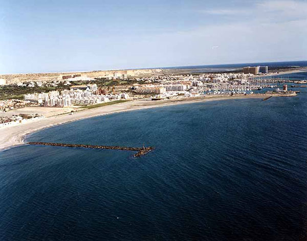 Almerimar desde poniente Almerimar desde poniente