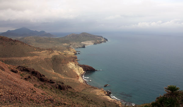 La costa hasta Cabo de Gata La costa hasta Cabo de Gata