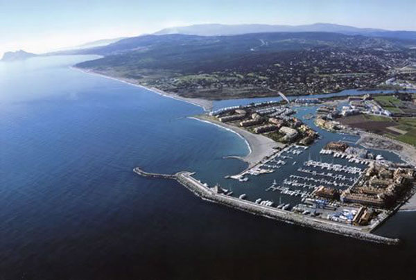 La Costa malagueña al S de Sotogrande