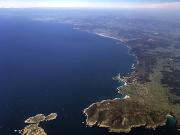 Vista general desde Punta Langosteira a Cabo San Adrián e Illas Sisargas