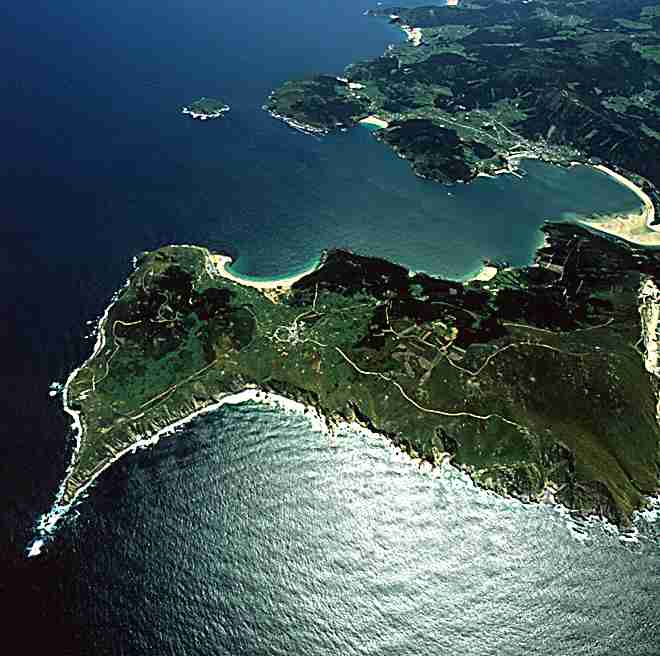 Estaca de Bares, Isla Coelleira. O Vicedo y Ría de O Barqueiro Estaca de Bares, Isla Coelleira. O Vicedo y Ría de O Barqueiro