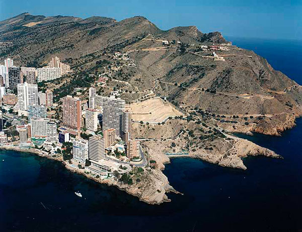 Punta de Pinet y Punta de la Cueva o Barberá (Benidorm)