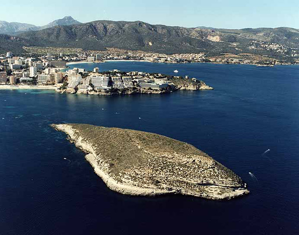 Isla Porrasa, Magaluf y Palma Nova