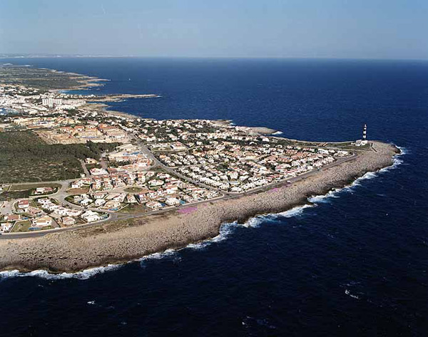 Cabo D'Artrutx desde Poniente Cabo D'Artrutx desde Poniente