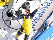 La vida de un solitario. Imágenes de Dee Caffari en la Vendée Globe