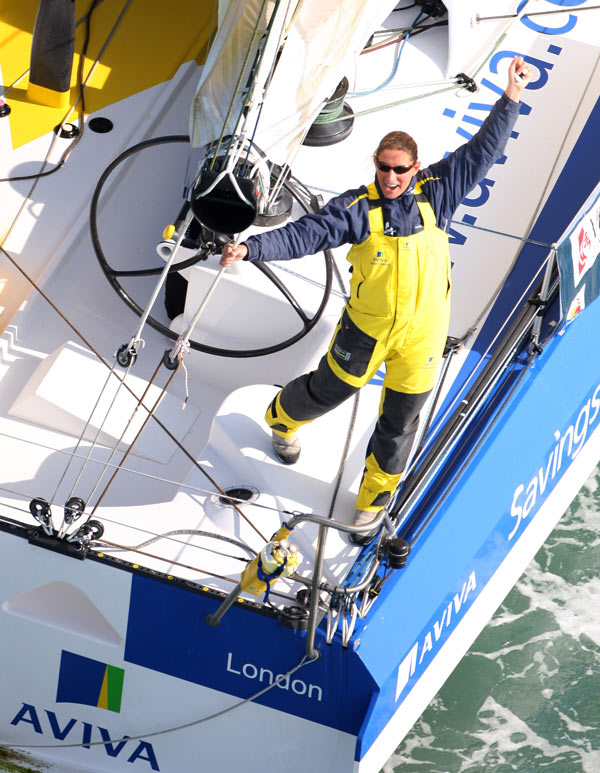 La vida de un solitario. Imágenes de Dee Caffari en la Vendée Globe