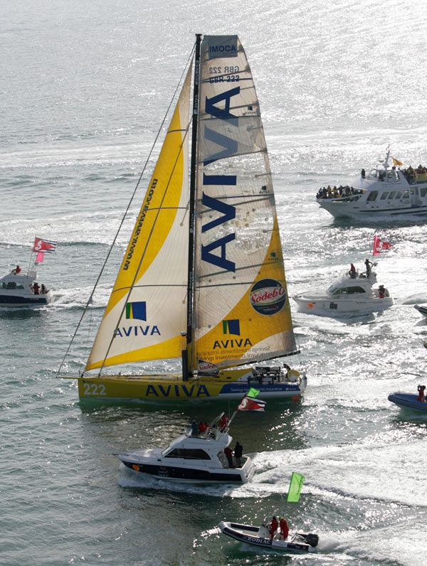 La vida de un solitario. Imágenes de Dee Caffari en la Vendée Globe