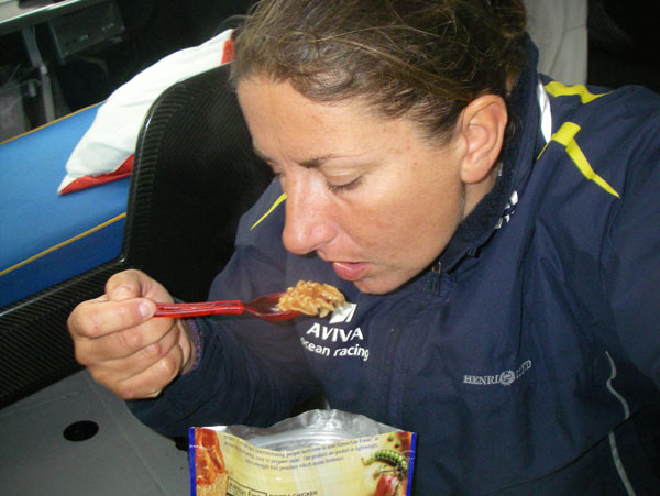 La vida de un solitario. Imágenes de Dee Caffari en la Vendée Globe