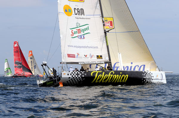 V.O.R. Regata costera en Galway