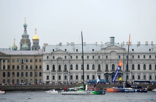 VOR Llegada a Petersburgo (Rusia), etapa final de la Volvo Ocean Race. VOR Llegada a Petersburgo (Rusia), etapa final de la Volvo Ocean Race.
