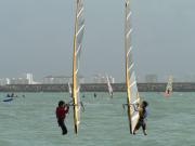 V Regata de Año Nuevo-Bahia de Cádiz de RS:X y Techno