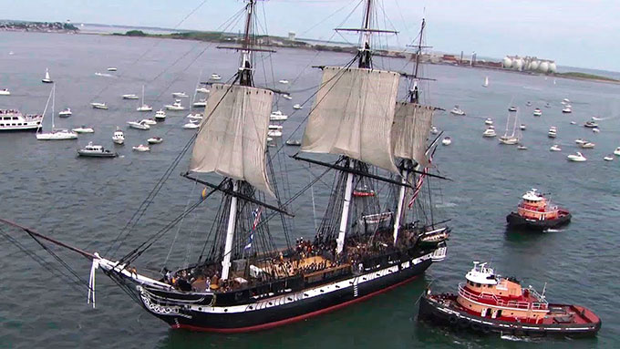 USS Constitution: fragata pesada de tres palos Armada de los Estados Unidos