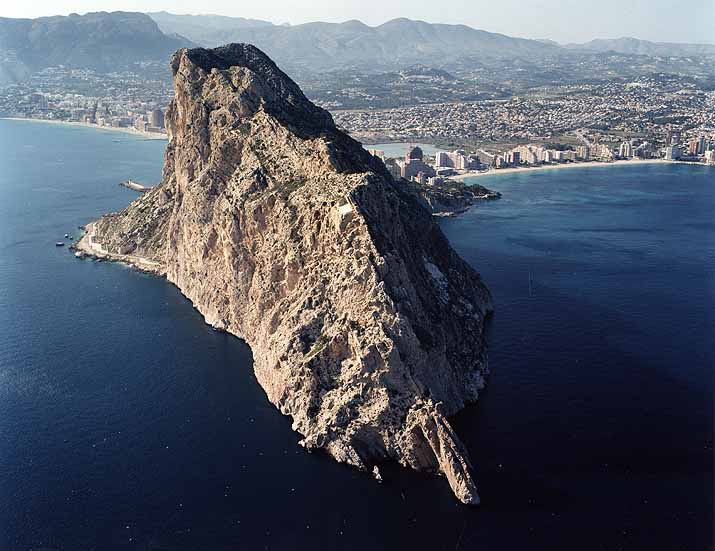 Peñón de Ifach desde el SE