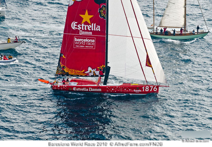 Barcelona World Race 2010 La Visión de Alfred Farré. 