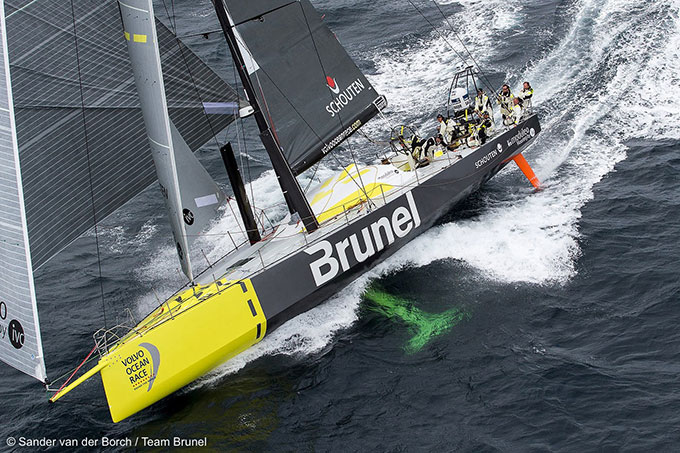 Primeros entrenamientos del Team Brunel holandés en Marina Rubicón