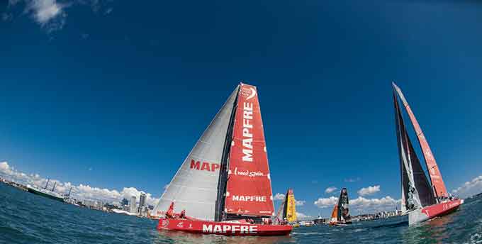 Team SCA vence en la In port de Auckland