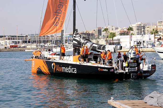 V.O.R. 1º Regata In port. Alicante 2014