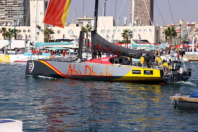 V.O.R. 1º Regata In port. Alicante 2014