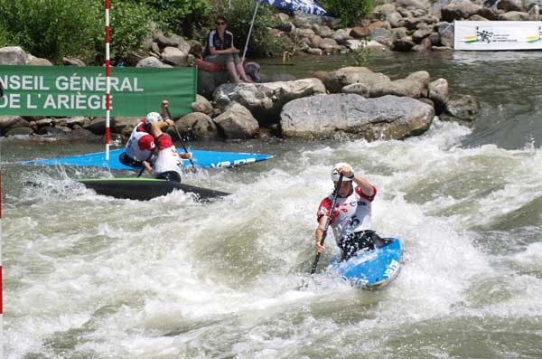 Campeonato del Mundo de Slalom Júnior 2010 8-11 de Julio de 2010 Foix (Francia) 