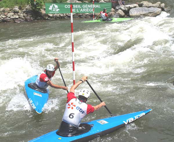 Campeonato del Mundo de Slalom Júnior 2010 8-11 de Julio de 2010 Foix (Francia) 