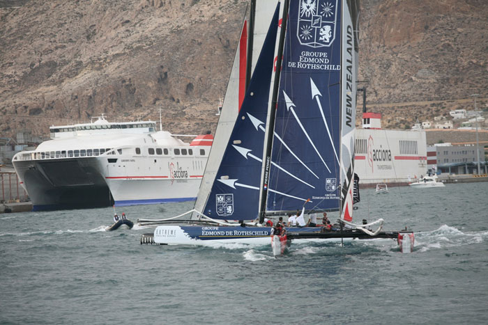 Acto 8 Extreme Sailing Series en Almería