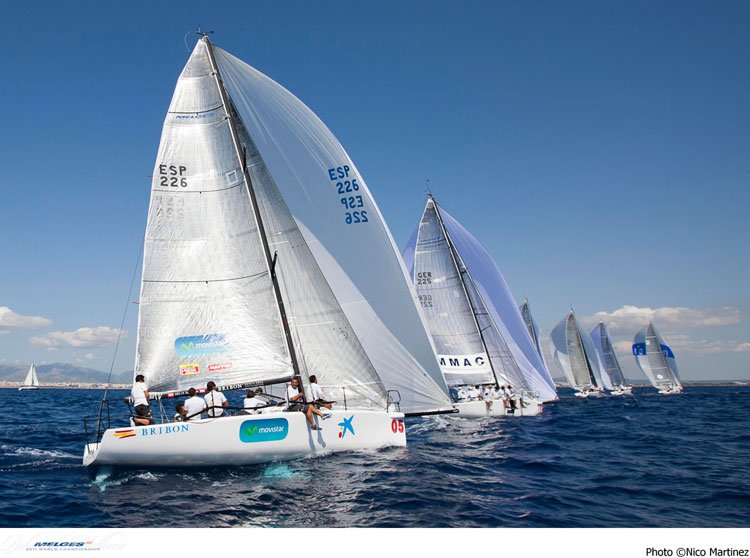 Campeonato del Mundo de la clase Melges 32. Palma 2011 3ª jornada