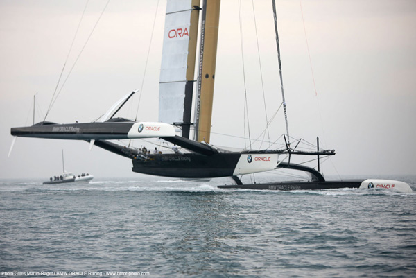 El BMW Oracle en Valencia