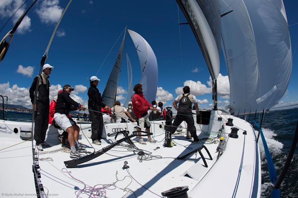 Fotos a bordo del Bribón durante la regata de entrenamiento del Circuito MedCup en Cascais Fotos a bordo del Bribón durante la regata de entrenamiento del Circuito MedCup en Cascais