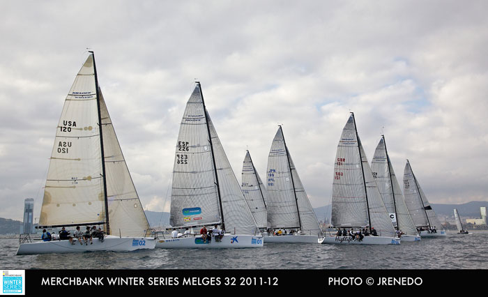 Merchbanc Barcelona Winter Series de Melges 32