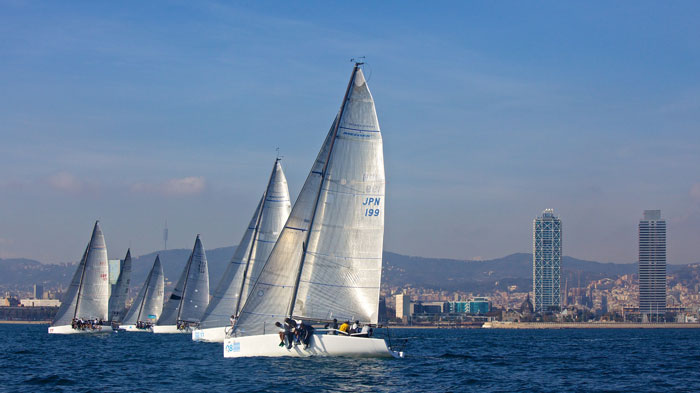 Merchbanc Barcelona Winter Series de Melges 32