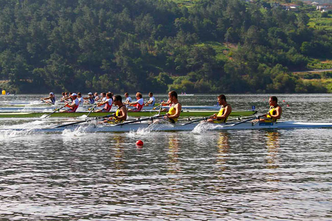 Campeonato de España de remo Olímpico. Castrelo de Miño 2012