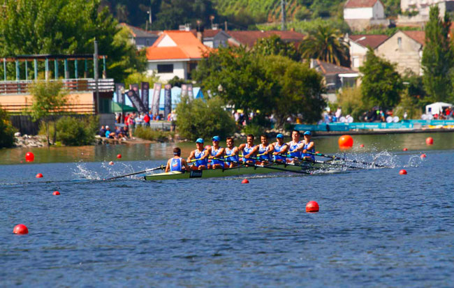 Campeonato de España de remo Olímpico. Castrelo de Miño 2012