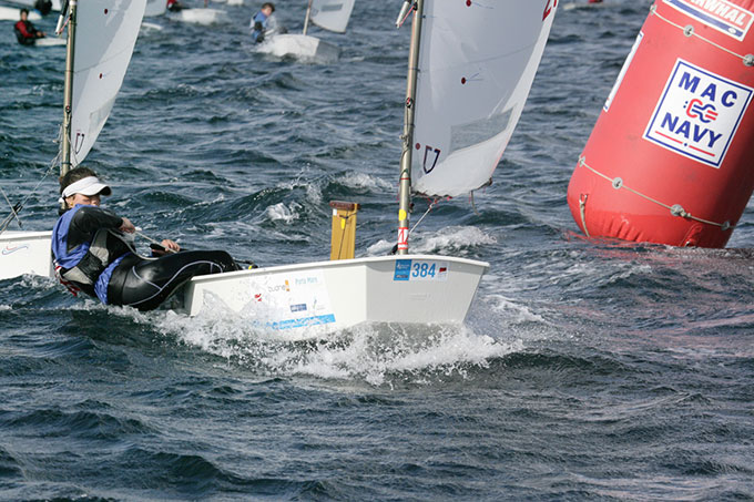 2ª Jornada  Meeting Internacional de Optimist . Cidade de Vigo