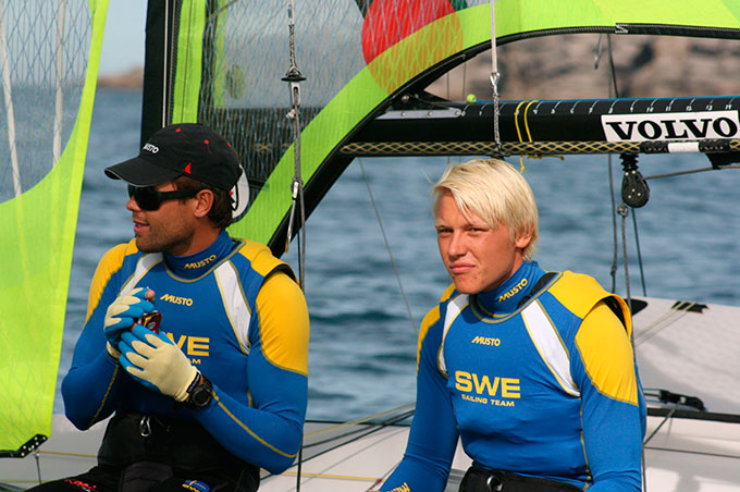 4ª Jornada Poco viento solo compiten los 49er 4ª Jornada Poco viento solo compiten los 49er