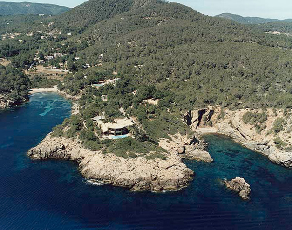 Cala Mastella desde el N Cala Mastella desde el N
