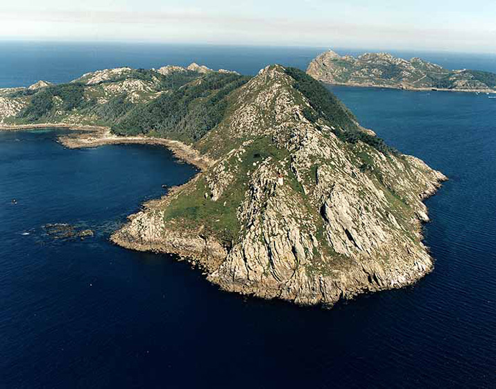 Isla de San Martiño. Isla S de Cíes Isla de San Martiño. Isla S de Cíes