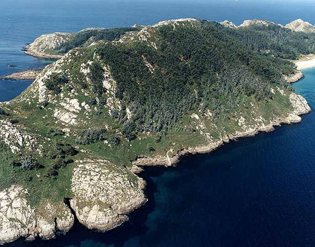 Isla de San Martiño. Isla S de Cíes Isla de San Martiño. Isla S de Cíes