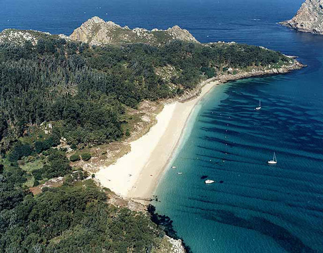 Isla de San Martiño. Isla S de Cíes Isla de San Martiño. Isla S de Cíes