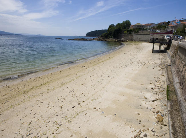 Praia do Con. Moaña. Ría de Vigo