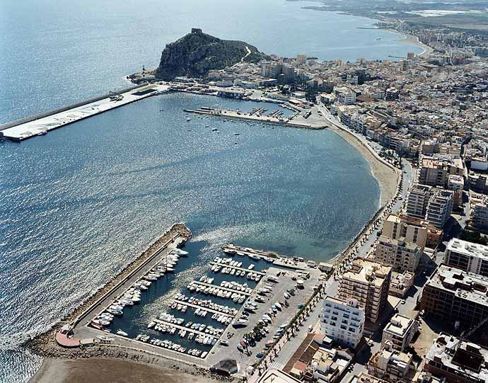 Resultado de imagen de playa de levante de las aguilas murcia