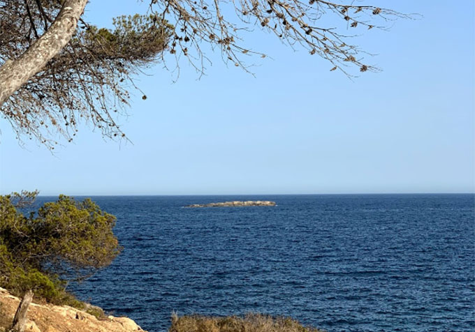 Isla del Sech vista desde tierra Isla del Sech vista desde tierra