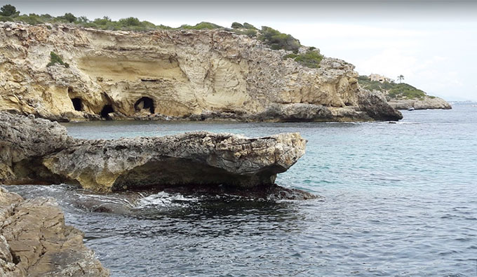 La costa de Cap Falcó La costa de Cap Falcó