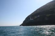 Punta y faro del Pescador desde el NW