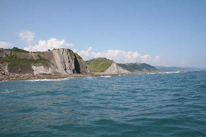 Punta Endata y Punta Atzuri. La costa hacia Deba y Mutriku