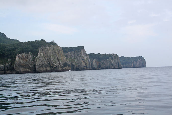 Al fondo Punta Pechón Al fondo Punta Pechón
