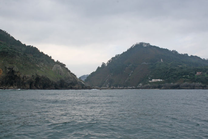 Barra de la ría de Tina Menor Barra de la ría de Tina Menor