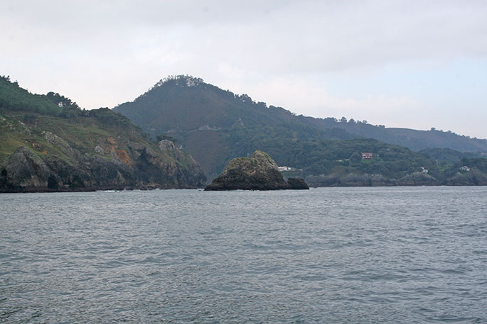 Islote Pesués desde el NE Islote Pesués desde el NE